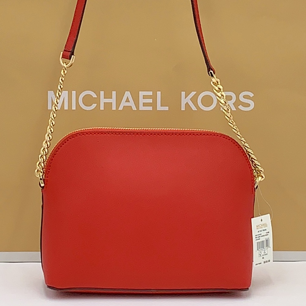 MICHAEL KORS
Jet Set Travel Medium Logo Dome Crossbody Bag FLAME COLOR - Picture 6 of 15